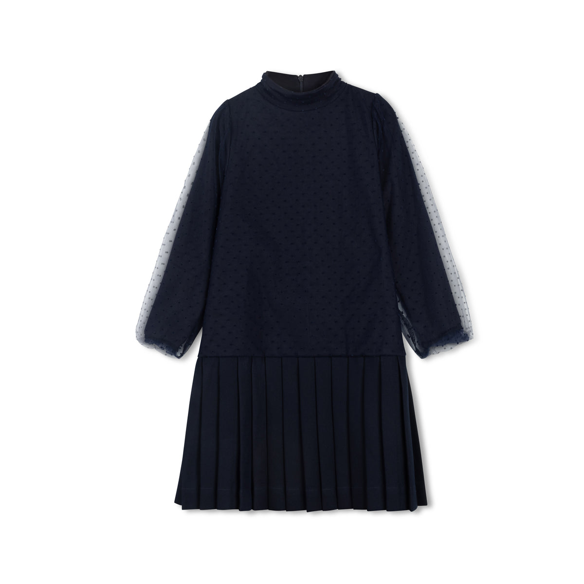 ELLE RAE VELVET DOT DRESS