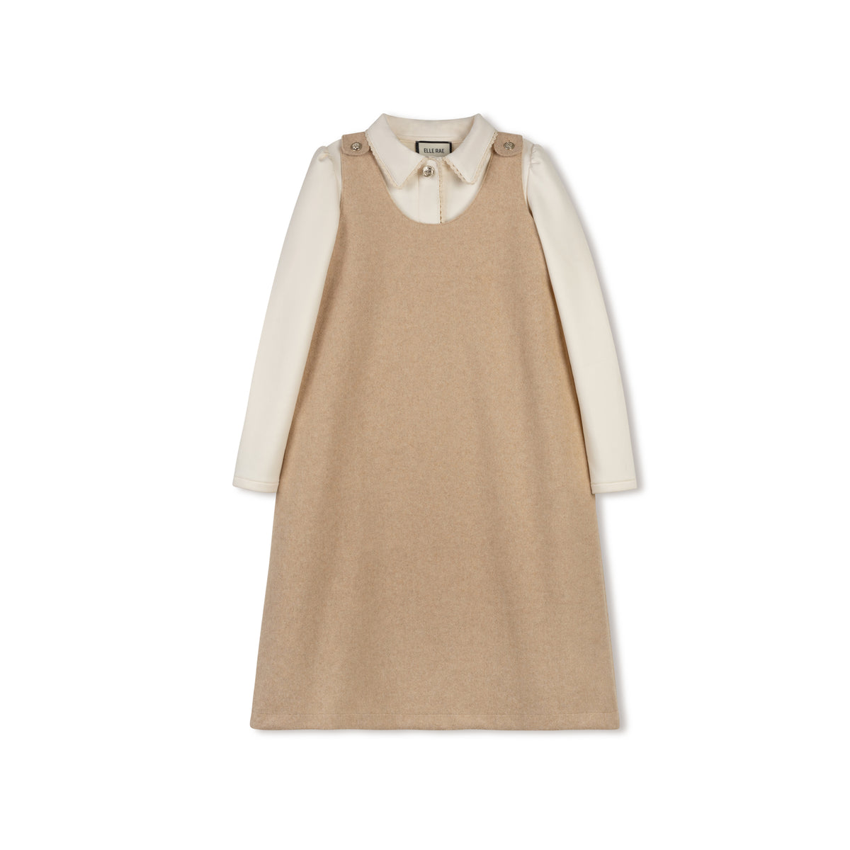 ELLE RAE 2PC BLOUSE WITH WOOL ALINE JUMPER