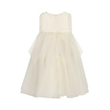 MAISON AVA MAELLE FLOWER APPLIQUE TULLE DRESS