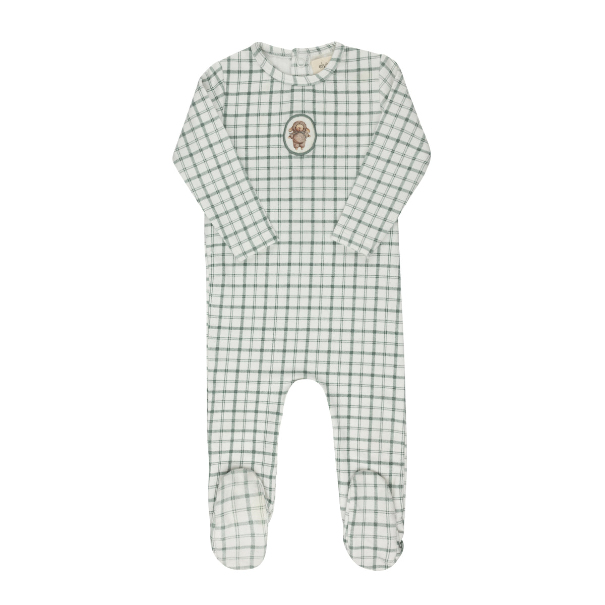 ELYS & CO. PLAID SHEEP FOOTIE