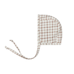 ELYS & CO. 2PC PLAID SHEEP FOOTIE AND BEANIE SET