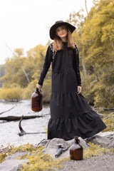 POET ELLE EYELET KNIT CARDIGAN WITH PEARLS ON SHOULDERS