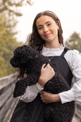 POET SADIE FUFFLE NECK BLOUSE WITH PEASANT SLEEVE
