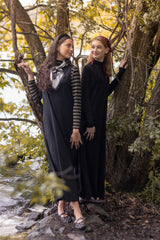 POET SUE V-NECK SUDED MAXI ROBE