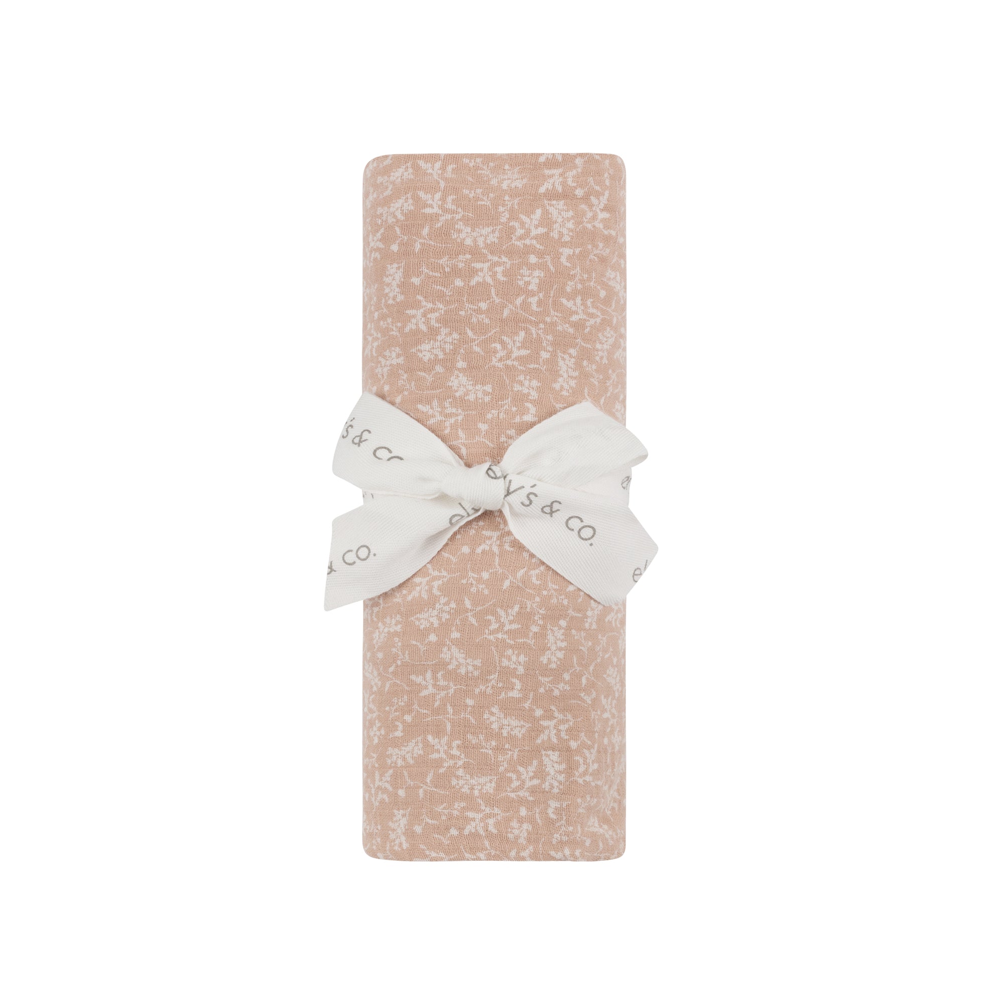 ELYS & CO. VINE COLLECTION MUSLIN SWADDLE