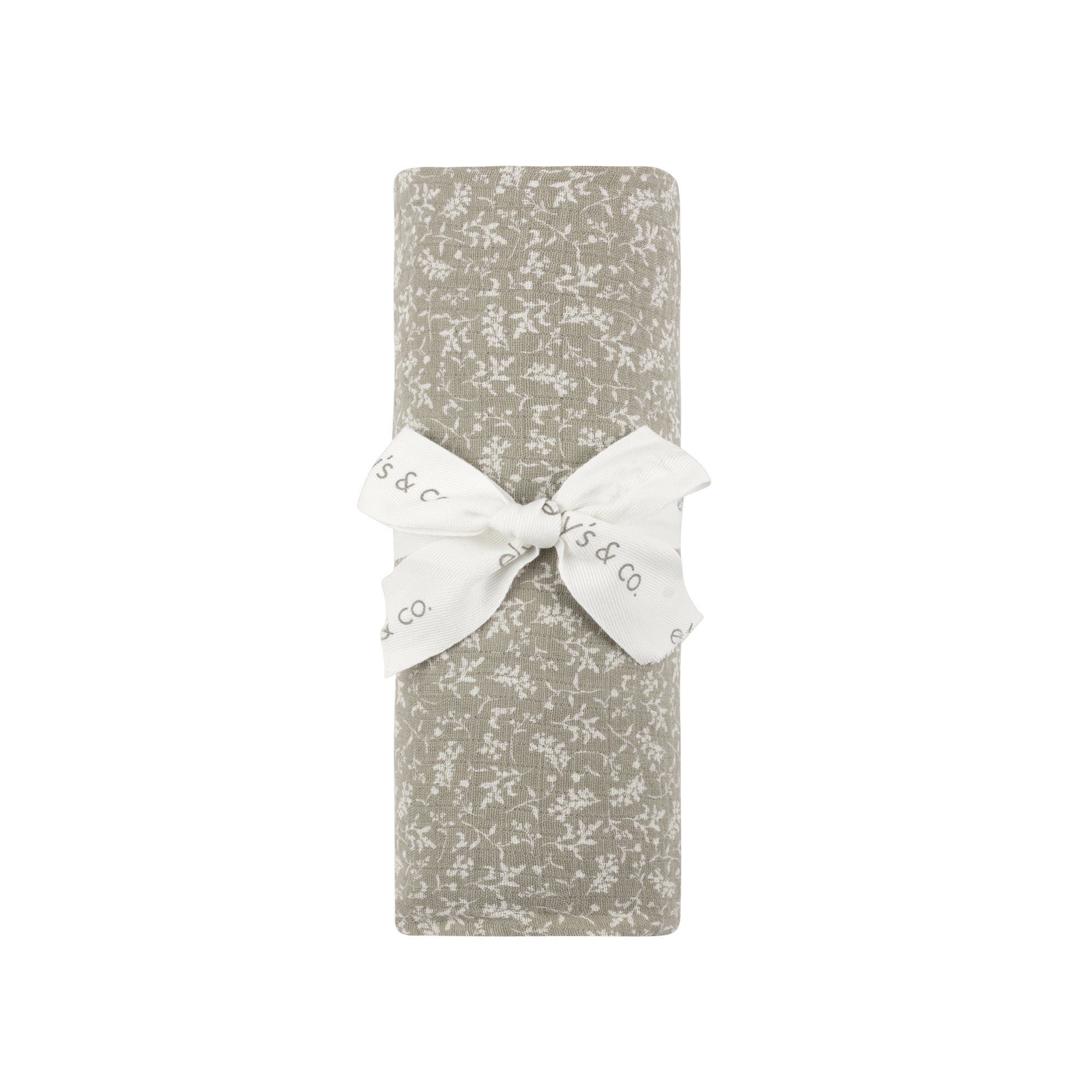 ELYS & CO. VINE COLLECTION MUSLIN SWADDLE