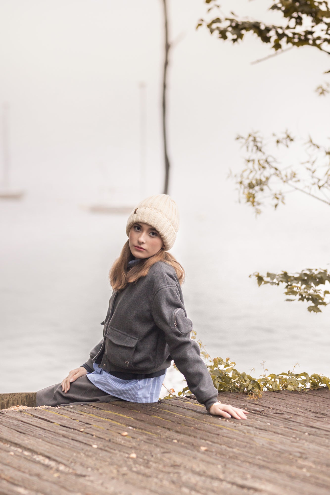POET DARANA WOOL SNAP JACKET
