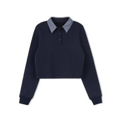 VELVETTE LABEL LONG SLEEVE 3 BUTTON KNIT HOLE CARDIGAN