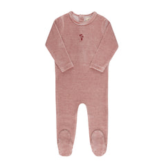 ELYS & CO. VELOUR STRIPE FOOTE