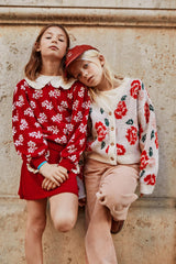 MIPOUNET FLOWER SWEATER