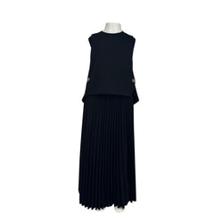 VENERA ARAPU 2PC JAVA MISS VEST WITH JAVA BLOOM PLEATED SKIRT