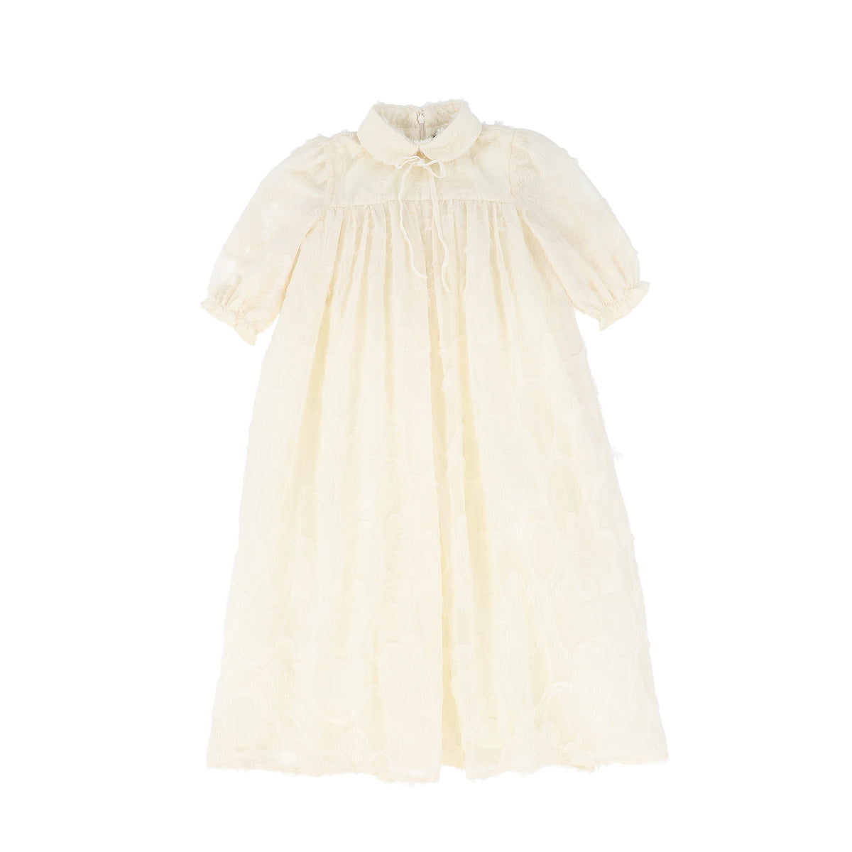 FRANCESCA GUILIANO 3/4 SLEEVE PUFF SLEEVE DRESS