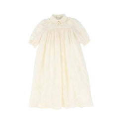 FRANCESCA GUILIANO 3/4 SLEEVE PUFF SLEEVE DRESS