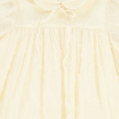 FRANCESCA GUILIANO 3/4 SLEEVE PUFF SLEEVE DRESS