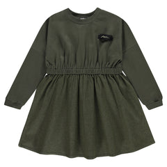 JAYBEE MOCK 2PC DENIM DRESS