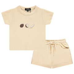 JAYBEE 2PC COCONUT TEE WITH SHORTS SET