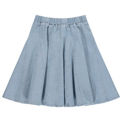 JAYBEE DENIM PANEL SKIRT