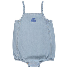 JAYBEE DENIM PANEL ROMPER