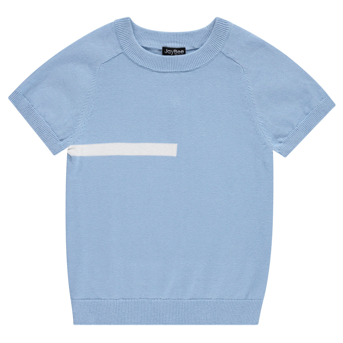 JAYBEE S/S FRENCH CREW NECK  TOP