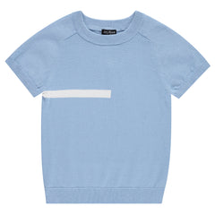 JAYBEE S/S FRENCH CREW NECK  TOP