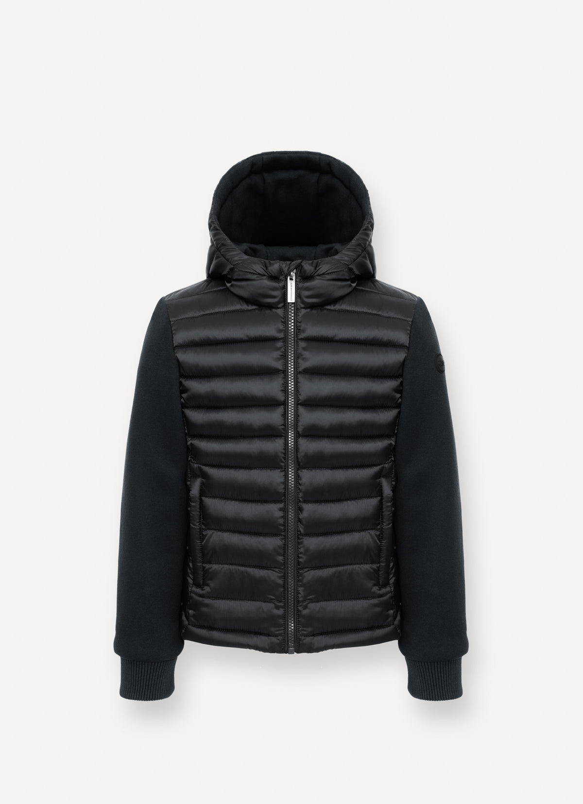 COLMAR  HOOD AND FLEECE SLEEVE WADDING JACKET