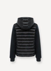 COLMAR  HOOD AND FLEECE SLEEVE WADDING JACKET