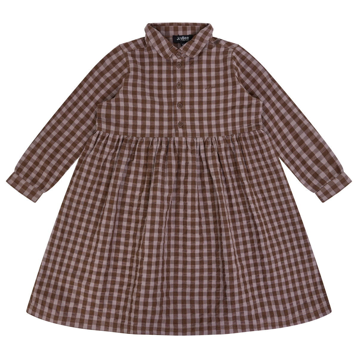 JAYBEE CHECKERED SHIRTDRESS