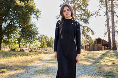 PASH MINI AVA EMBROIDERED CARDI MAXI