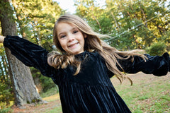 PASH MINI CHLOE CRUSHED VELVET MAXI