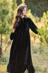 PASH MINI CHLOE CRUSHED VELVET MAXI