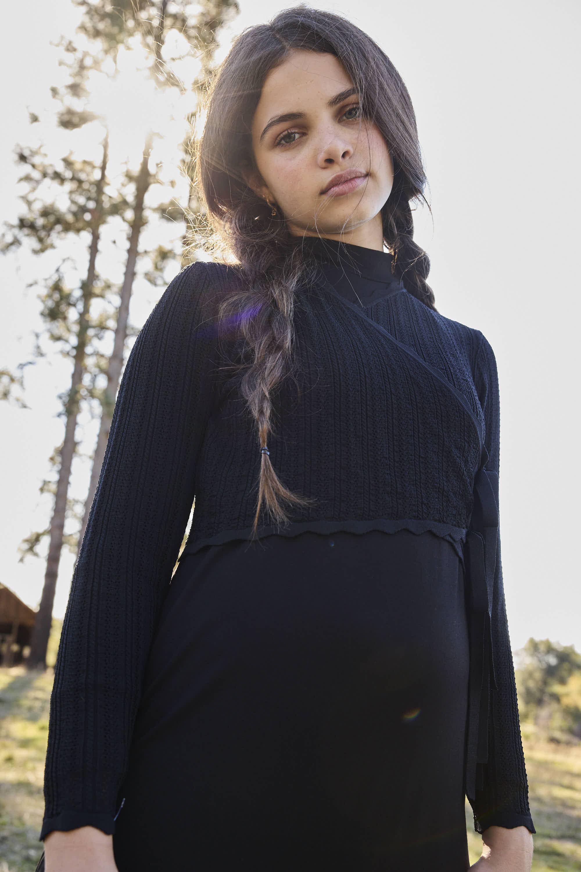 PASH MINI MIA POINTELLE OVERLAY MAXI