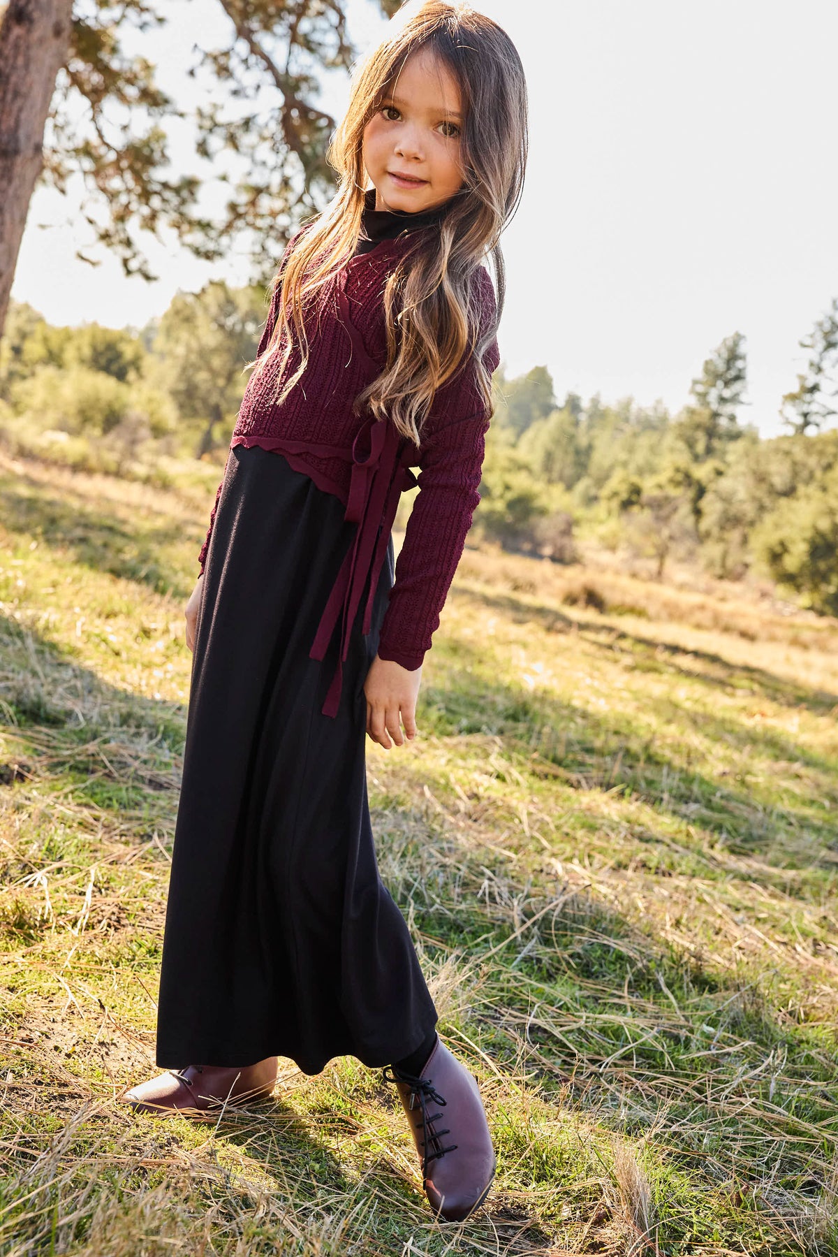 PASH MINI MIA POINTELLE OVERLAY MAXI