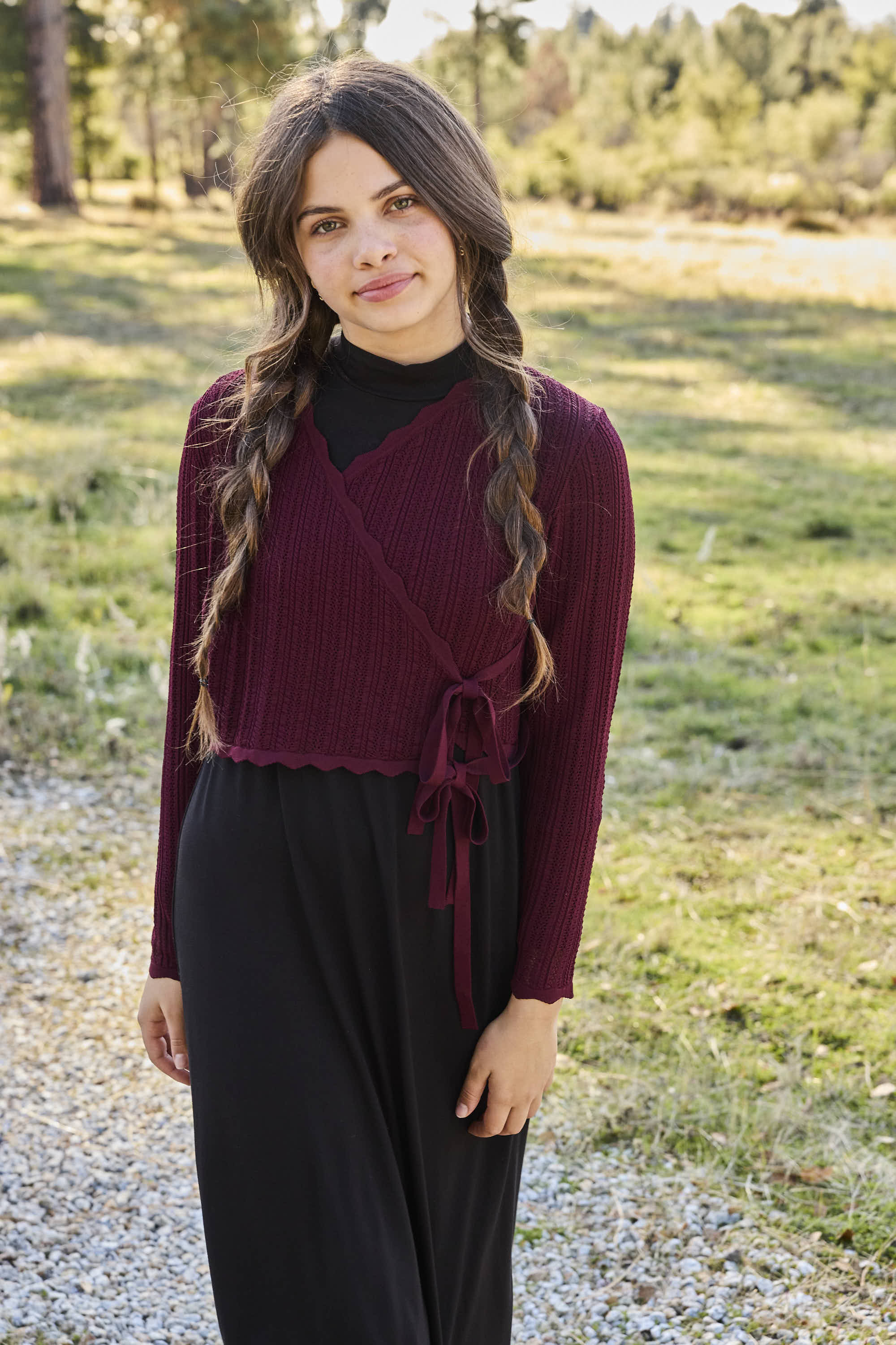 PASH MINI MIA POINTELLE OVERLAY MAXI