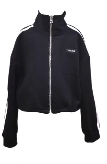 VIBE 2PC LAX ZIP UP TOP WITH DROP WAIST SKIRT