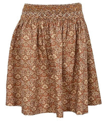 ONE CHILD 2PC HARRY EMBROIDERED BEADED KNIT CARDIGAN WITH FLORAL PRINTED SKIRT