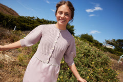 PASHMINI ABIGAIL SCALLOPED CARDIGAN MAXI
