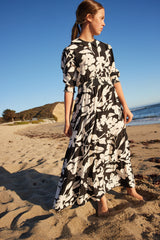 PASHMINI RILEY SMOCKED WAIST MAXI