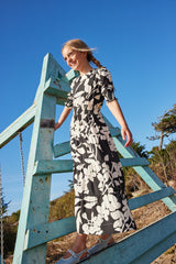 PASHMINI RILEY SMOCKED WAIST MAXI