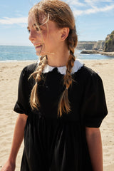 PASHMINI MADISON CONTRAST COLLAR MAXI