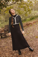 PASHMINI SELENA COLLARED OVERLAY MAXI