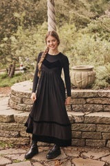 PASHMINI CARMEN VELVET CHEVRON JUMPER MAXI
