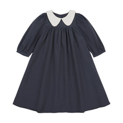 LITTLE TEMPEST ICON COLLAR EMPIRE DRESS