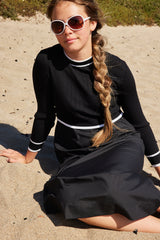 PASHMINI GRACE RIBBED KNIT OVERLAY SET