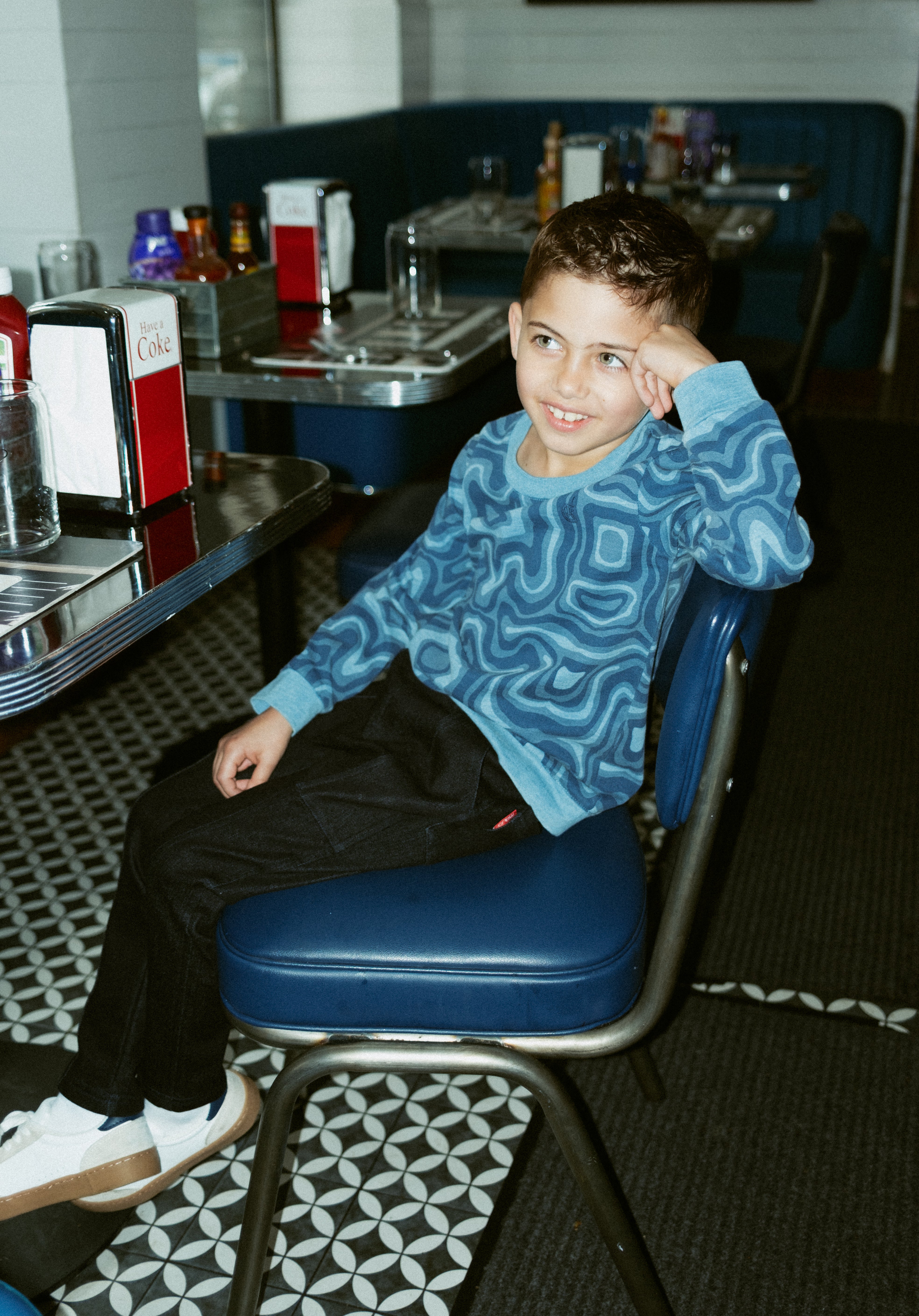 CREW KIDS SIERRA CREWNECK TOP