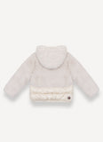 COLMAR SYNTHETIC BABY FUR JACKET PADDED WITH QUILTED INSERTS