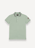 COLMAR SHORT SLEEVE POLO WITH STRIPE COLLAR