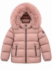 COLMAR DETACHEABLE EDGE HOODED COAT