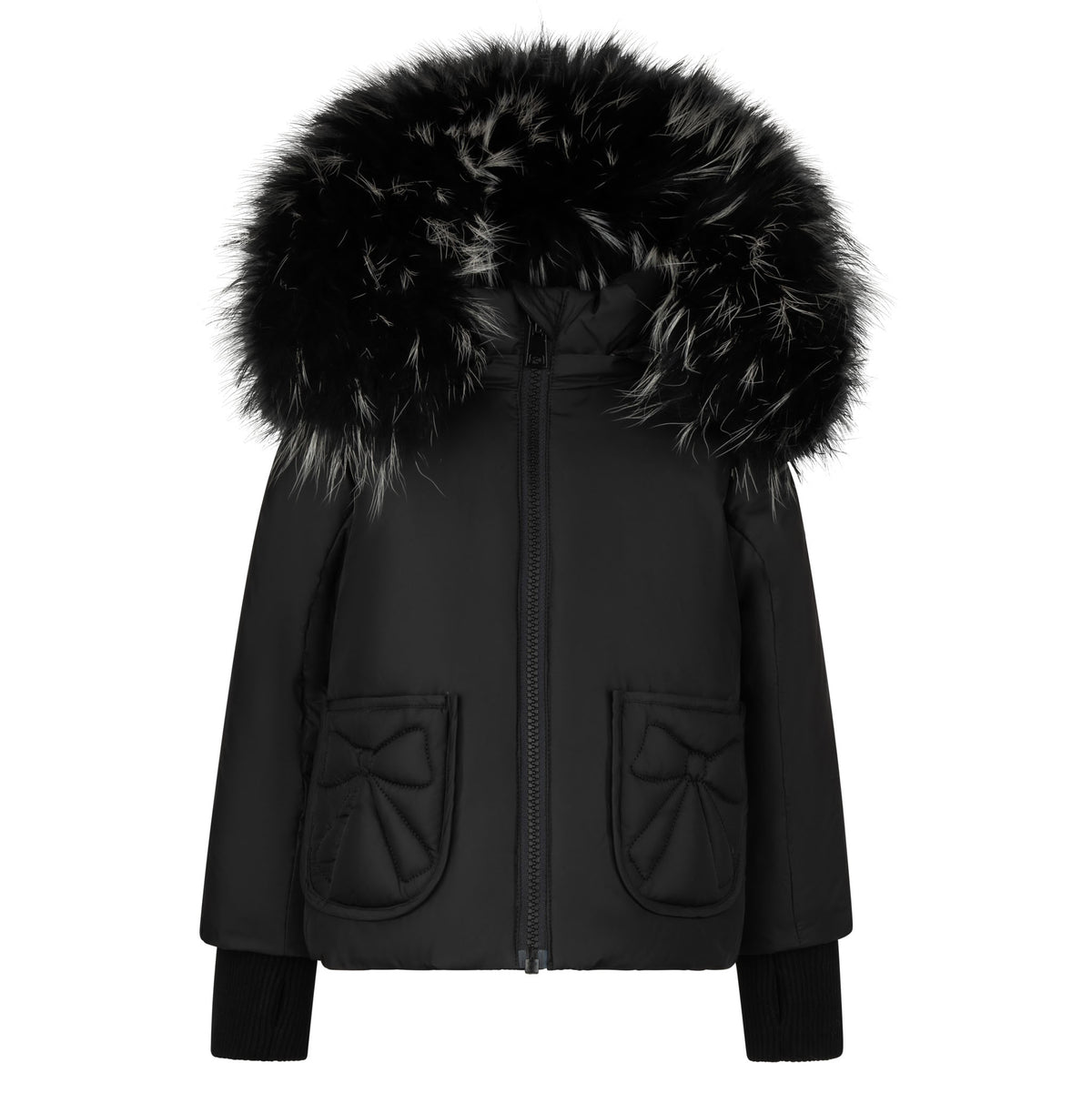 PRAMIE BOW ON POCKETS JACKET