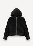 COLMAR VELVET FULL ZIP SWEATSHIRT WITH HOOD