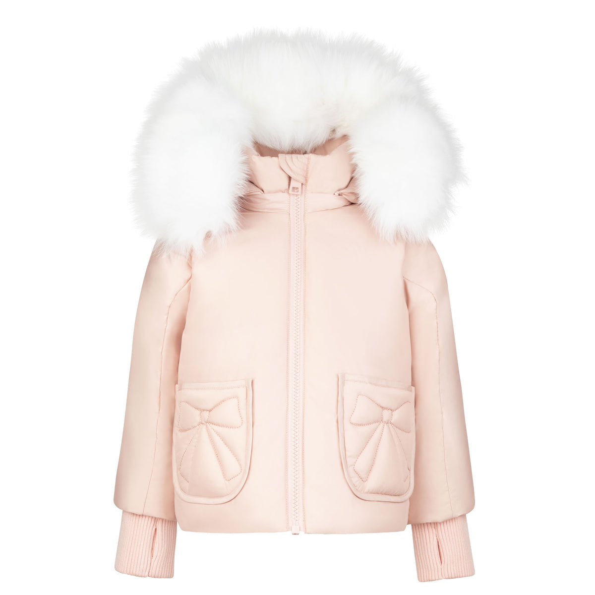 PRAMIE BOW ON POCKETS JACKET